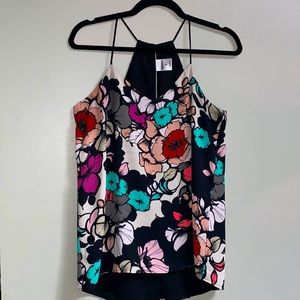 Express Barcelona Black/Floral Reversible Cami